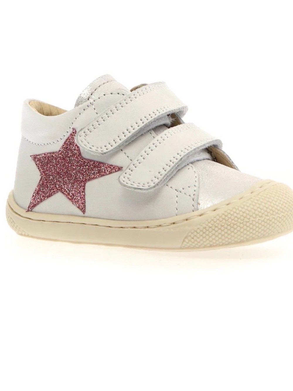 Naturino Kolde VL in Monet White Silver Pink Size 19